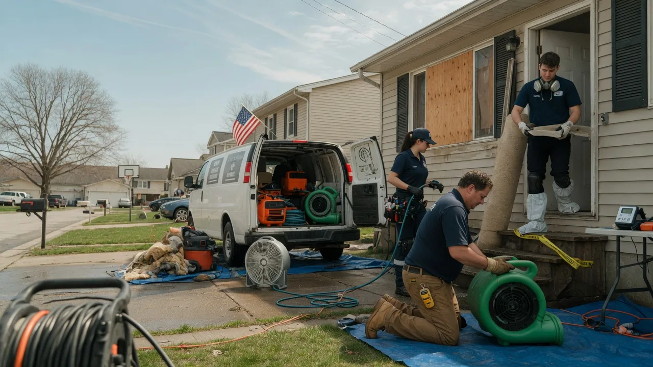 Water Damage Restoration in Palo, IA near me